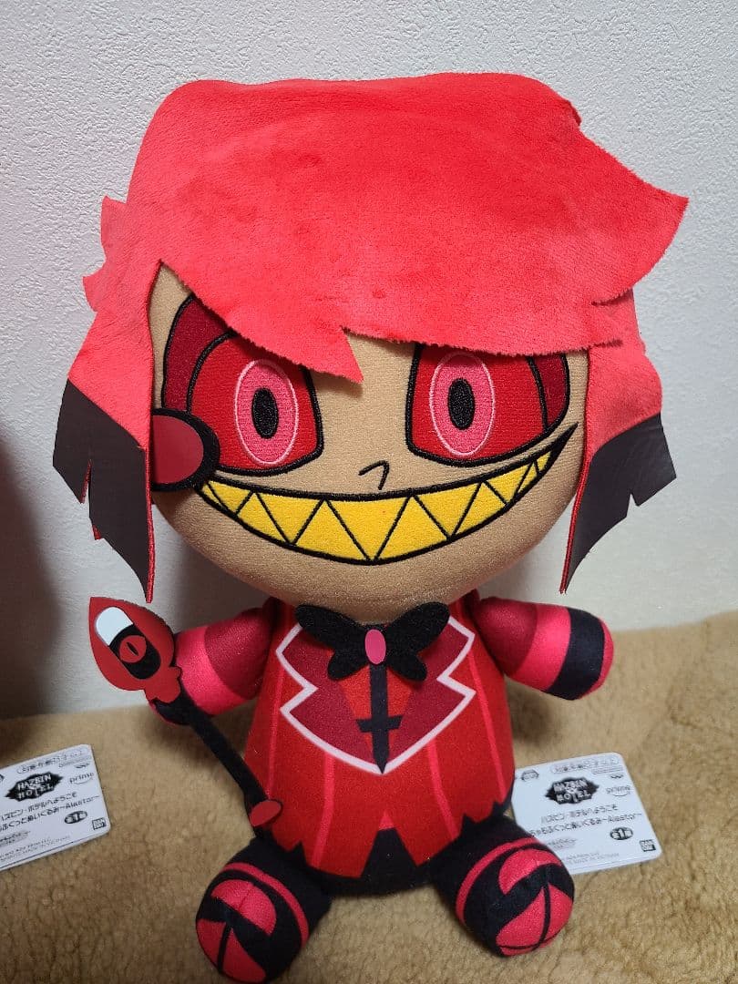 【大人気】【Alastor】ハズビンホテルへようこそ アラスターぬいぐるみ3体