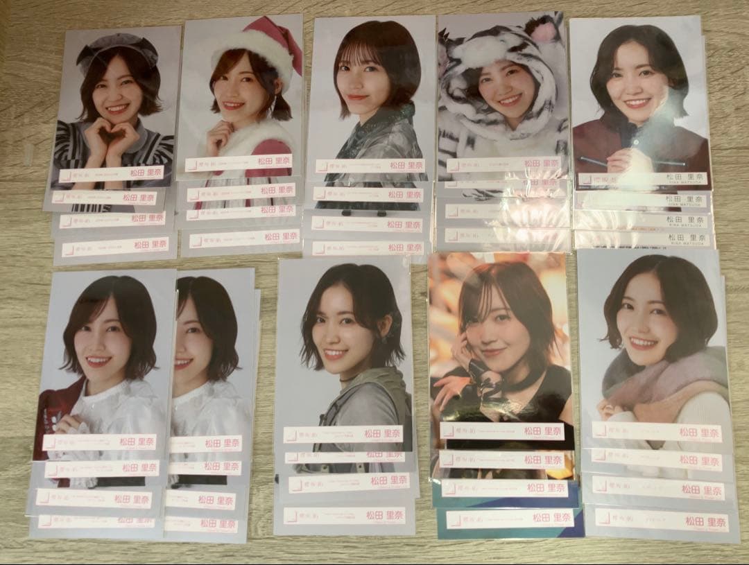 《メルカリ便》櫻坂46松田里奈コンプまとめ売り