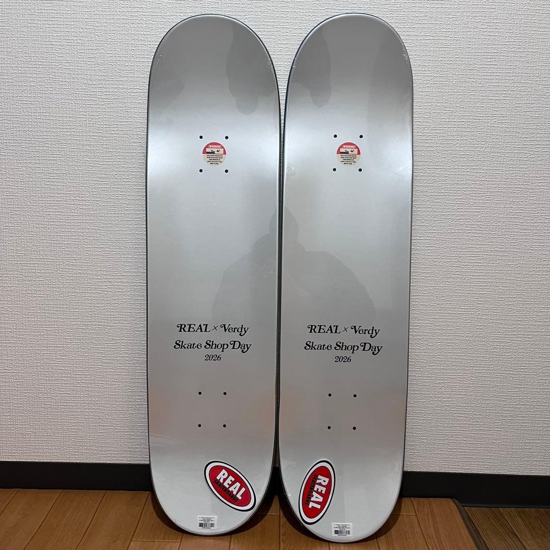 REAL✖️Verdy Skate Shop Day 2026 2枚セット　未開封