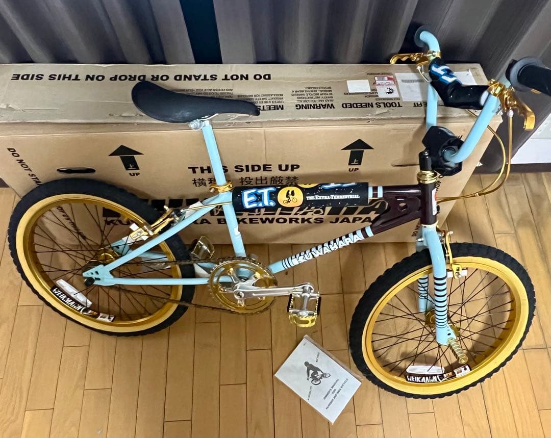 レア・旧車】クワハラ BMX ブルー Old School