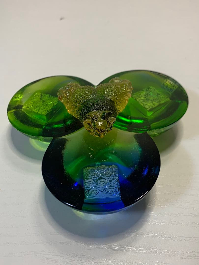 琉璃工房 LIULIGONGFANG 羊ガラスアート