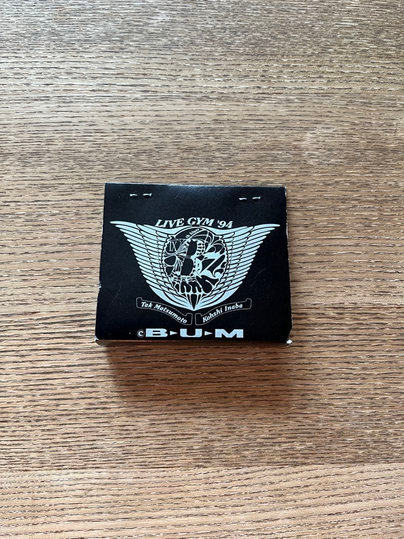 B'z LIVE GYM 1994 THE 9th BLUES バッジ