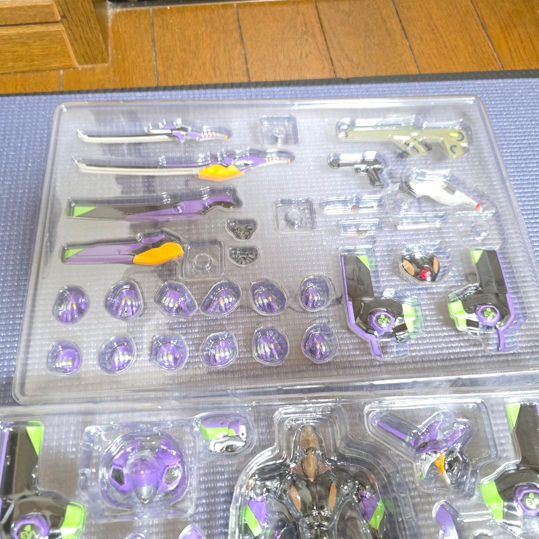 456【美品】初期番　人造人間　エヴァンゲリオン初号機 魂SPEC XS-01