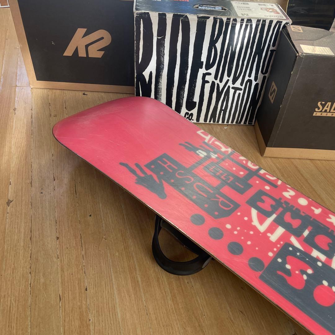 BURTON　バートン　RUSH　155㎝　バインディング付スノーボードセット