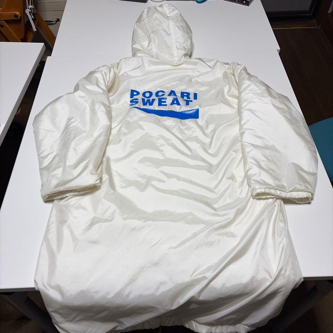 POCARI SWEAT ベンチコート ホワイト