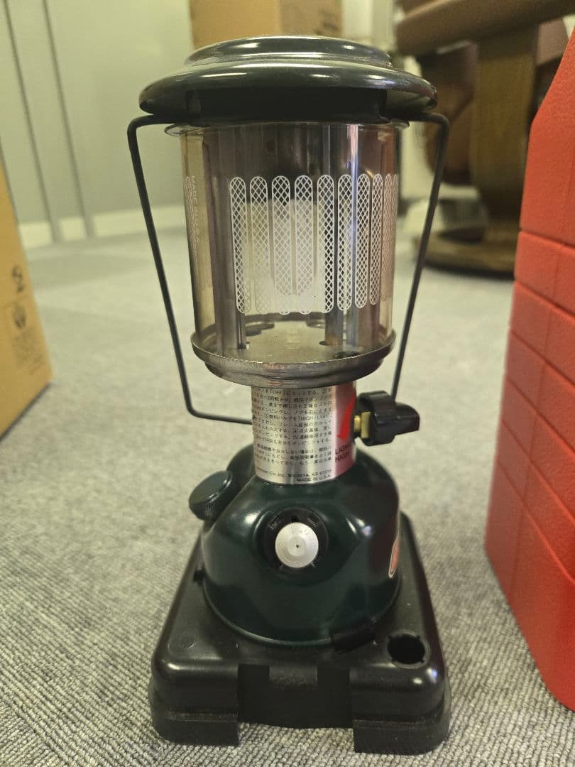 Coleman ランタン226A ケース付き 赤