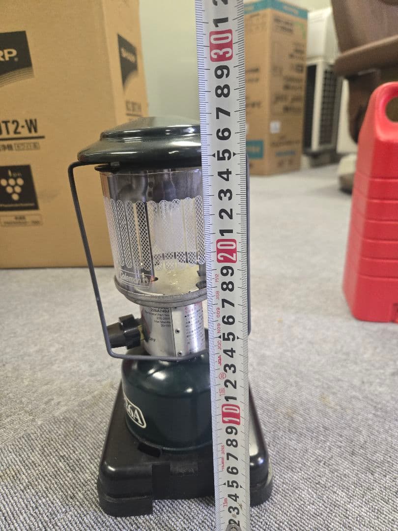 Coleman ランタン226A ケース付き 赤
