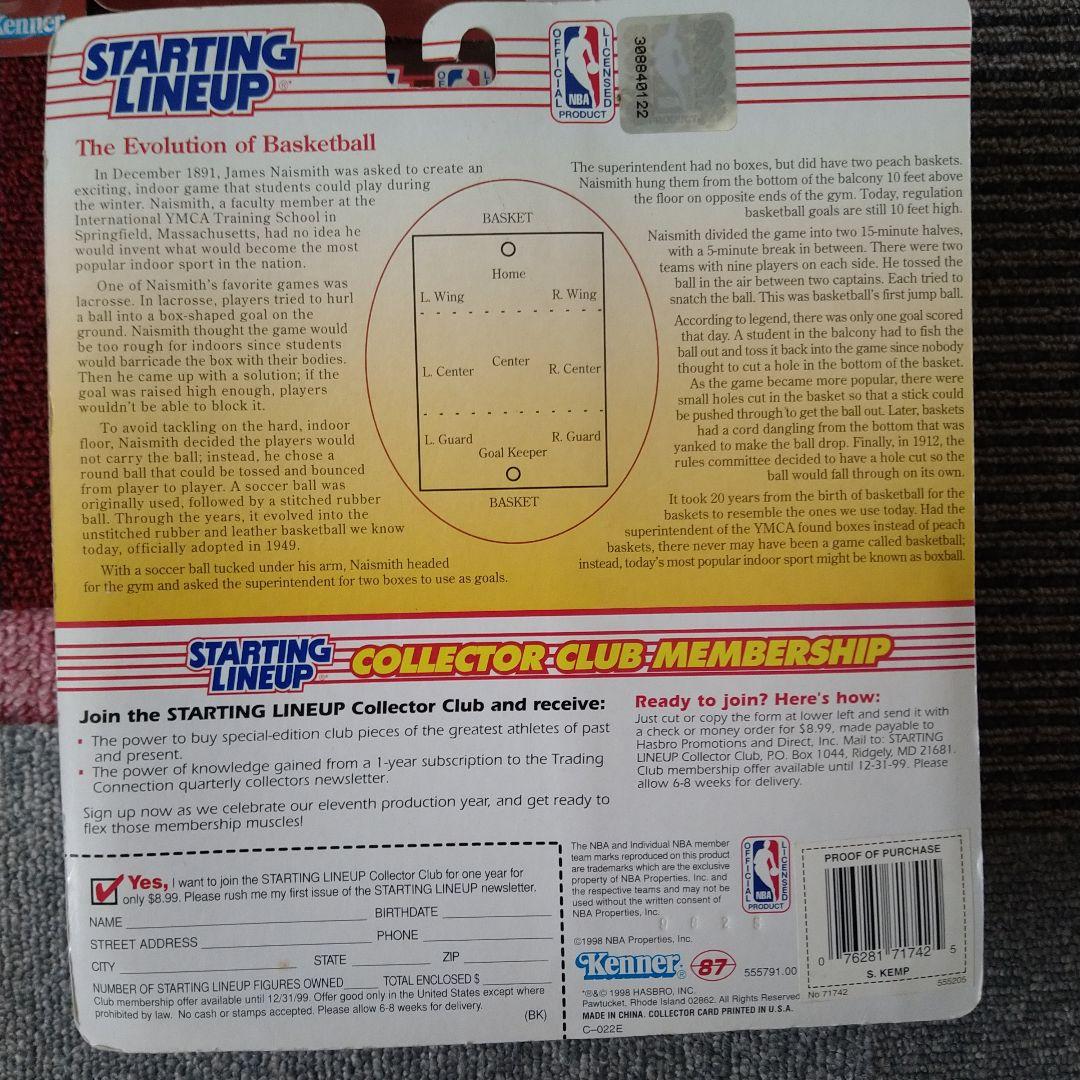 Kenner  1998 シリーズ　フィギュア　NBA　4体セット