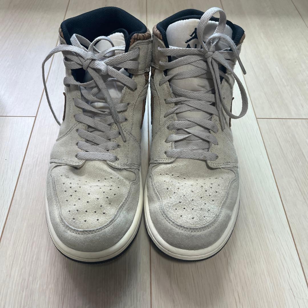Nike Air Jordan 1 ホワイト/ブラウン