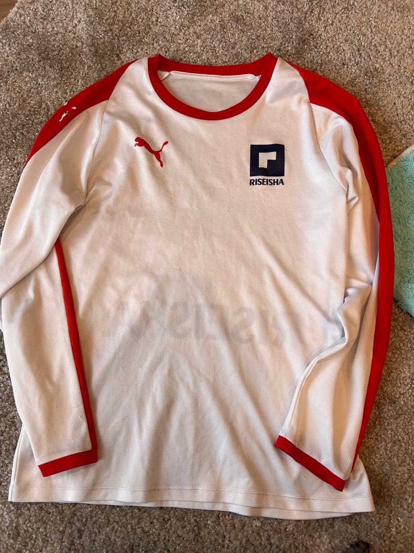 PUMA ピステ上下セット レッド