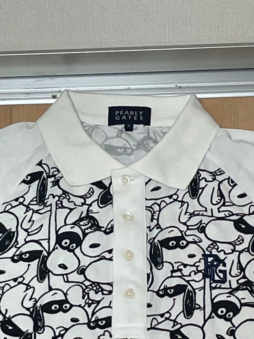 PEARLY GATES≫スヌーピーコラボポロシャツ≫パーリーゲイツ