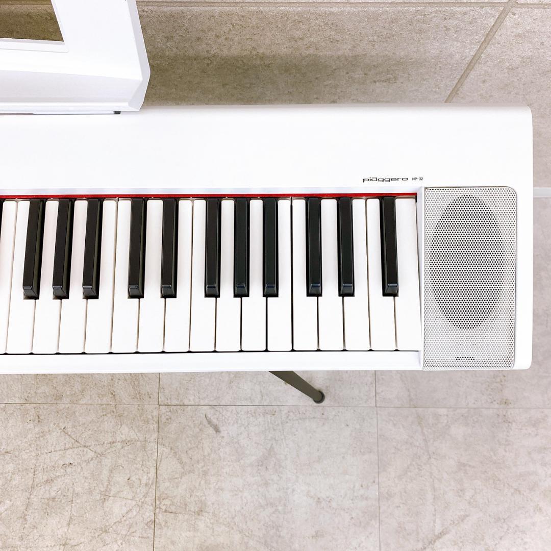 YAMAHA piaggero NP-32WH 電子キーボード 2018年製