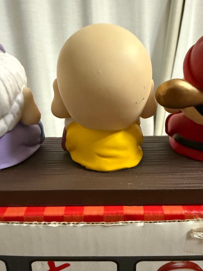四つの神様の陶器製置物セット
