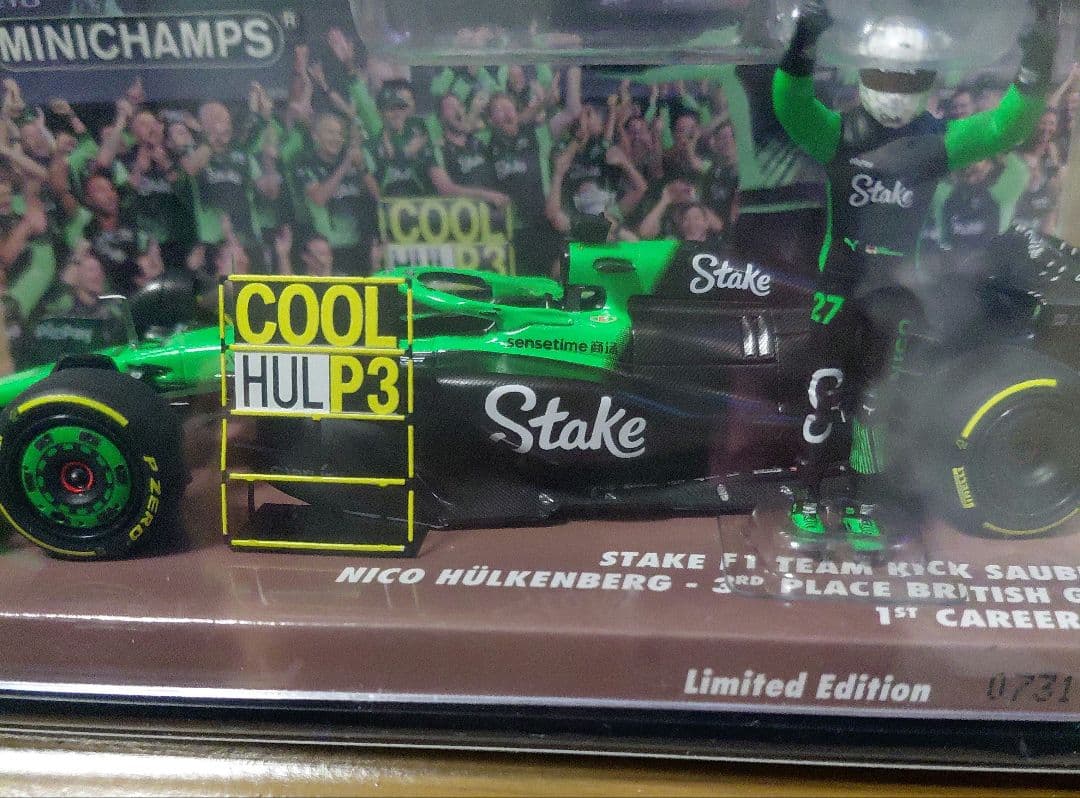 1/43ステークキックザウバー C45 N.ヒュルケンベルグ2025F1初表彰台