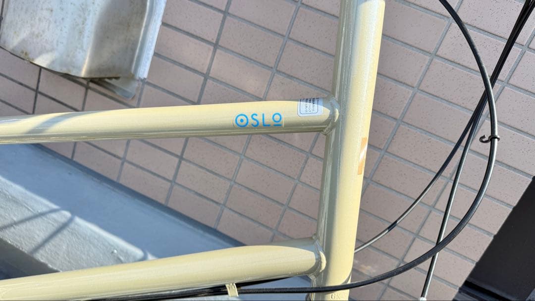 自転車 Norway OSLO シティサイクル ベージュ
