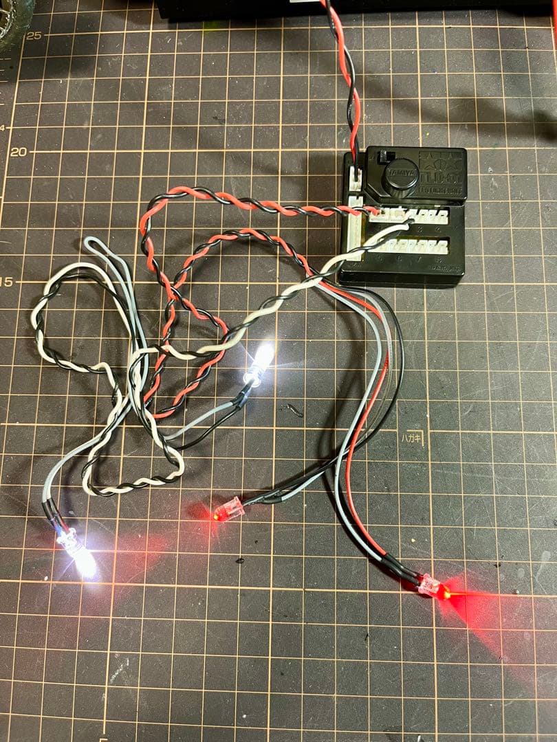 【新品未使用・一部中古品】タミヤ LEDライトユニット&LEDライトセット