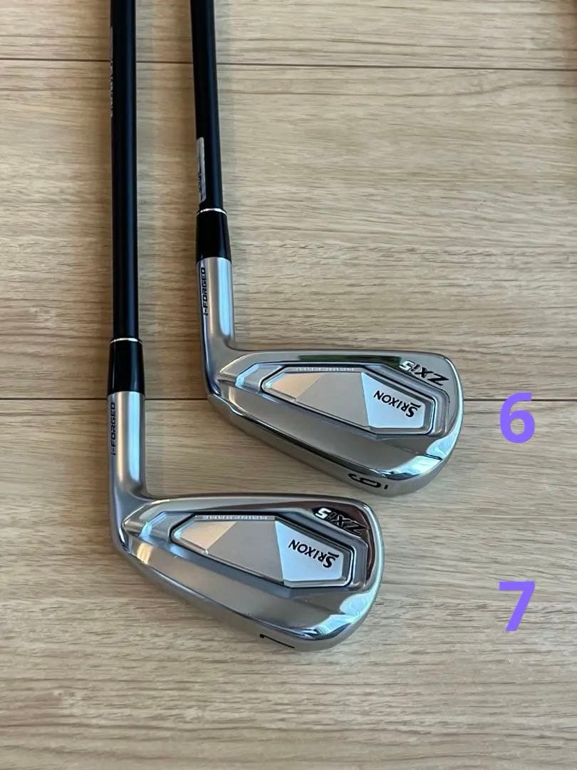 超美品 SRIXON スリクソン ZXi5 アイアン　アイアンセット