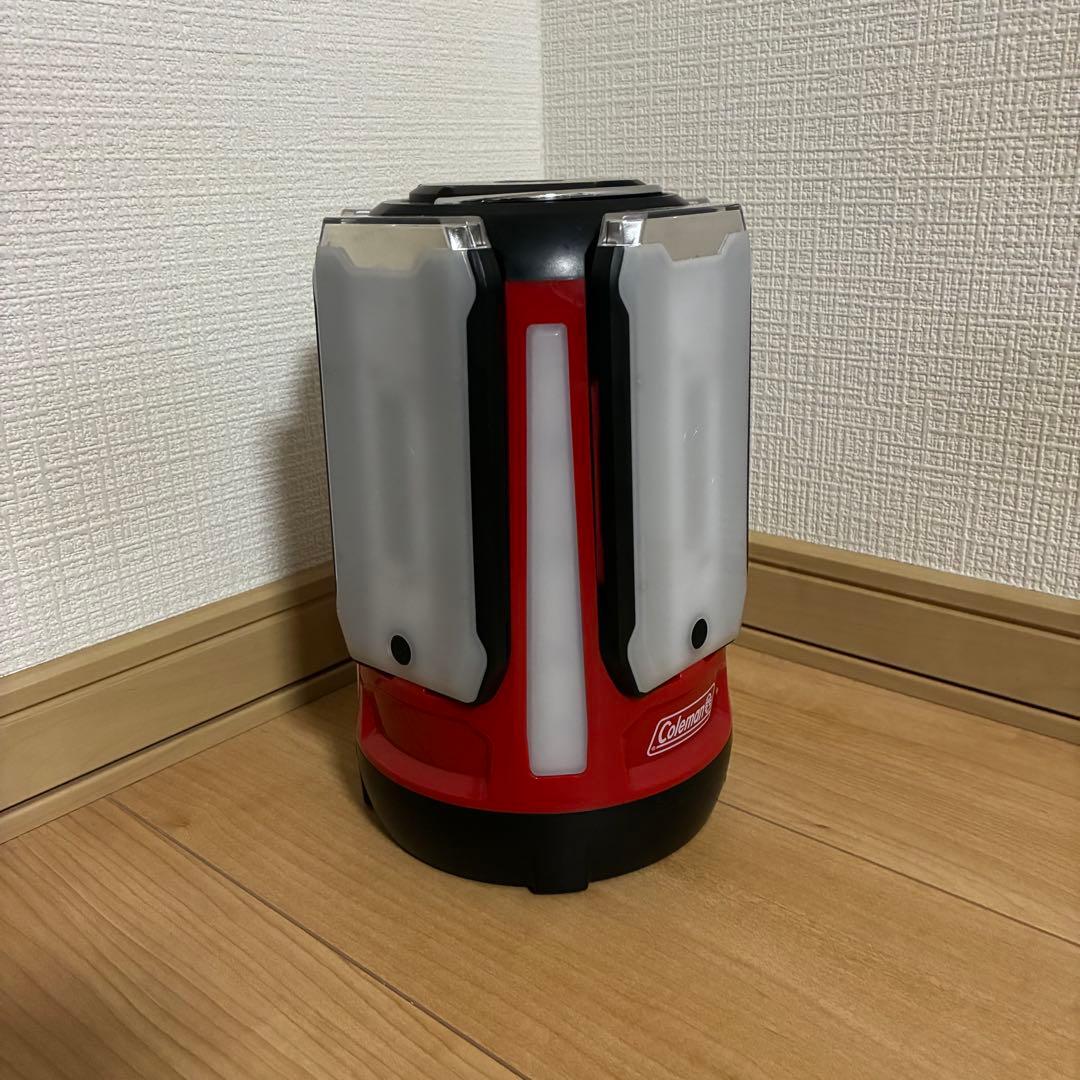 Coleman クアッドマルチパネルLEDランタン 動作確認済　乾電池付き