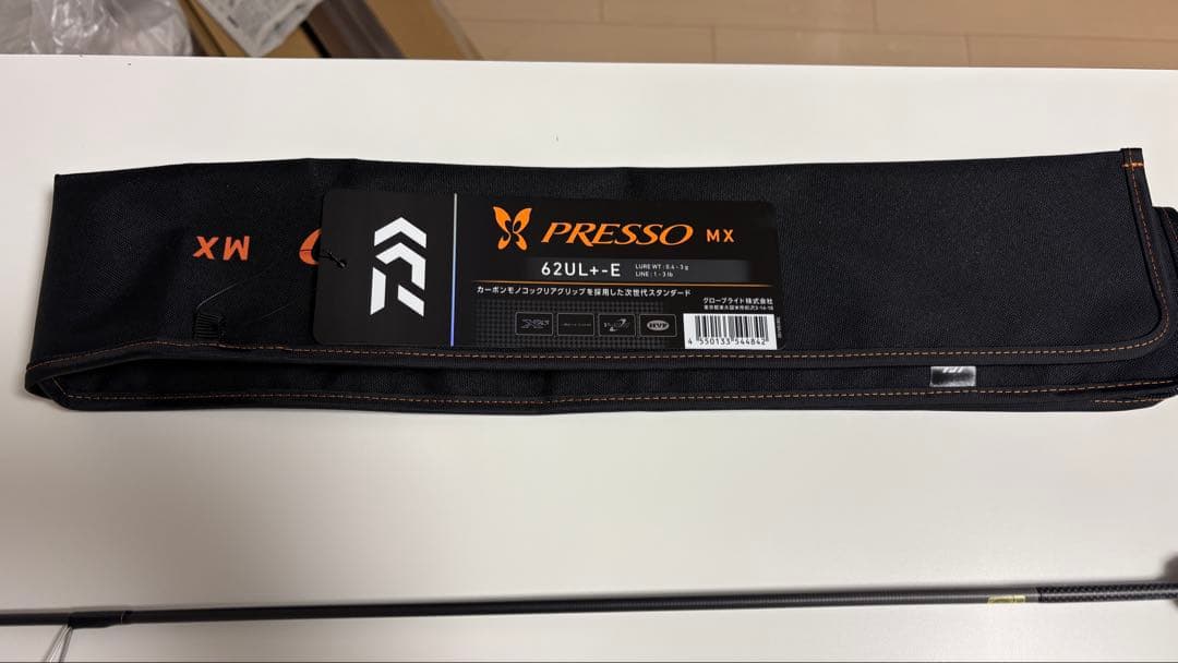 （美品）ダイワ 25プレッソMX 62UL+-E