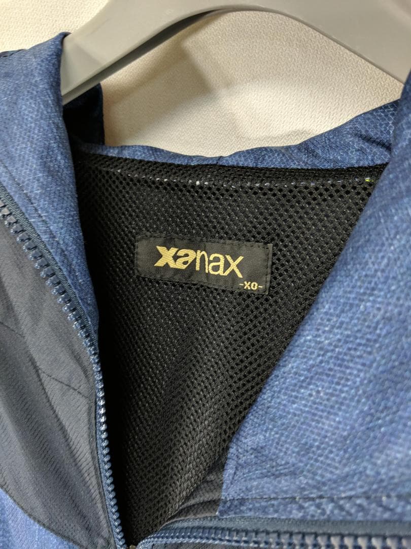 ザナックス フード付きジャケットとパンツセット　XOサイズ　刺しゅう42
