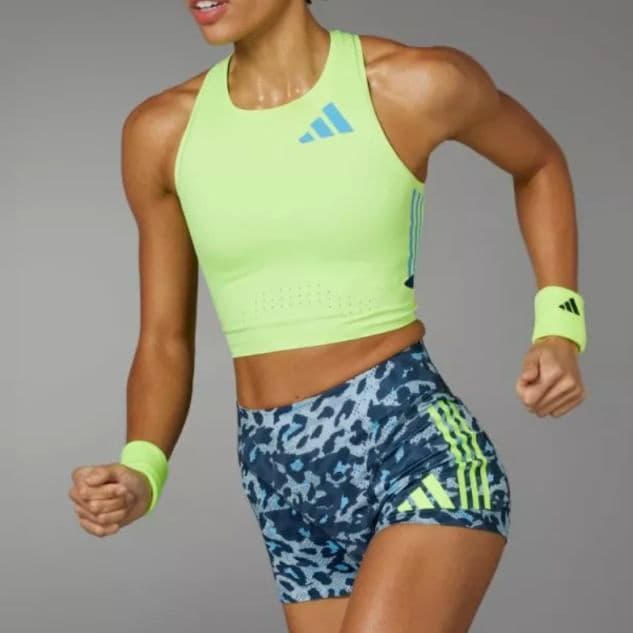 ■adidas ADIZERO Road to Records クロップトップ■