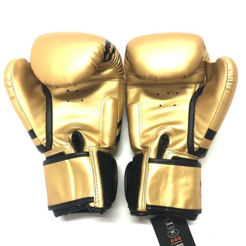 新品 正規 TWINS 本格ボクシンググローブ PU金 /ムエタイ/ツインズ