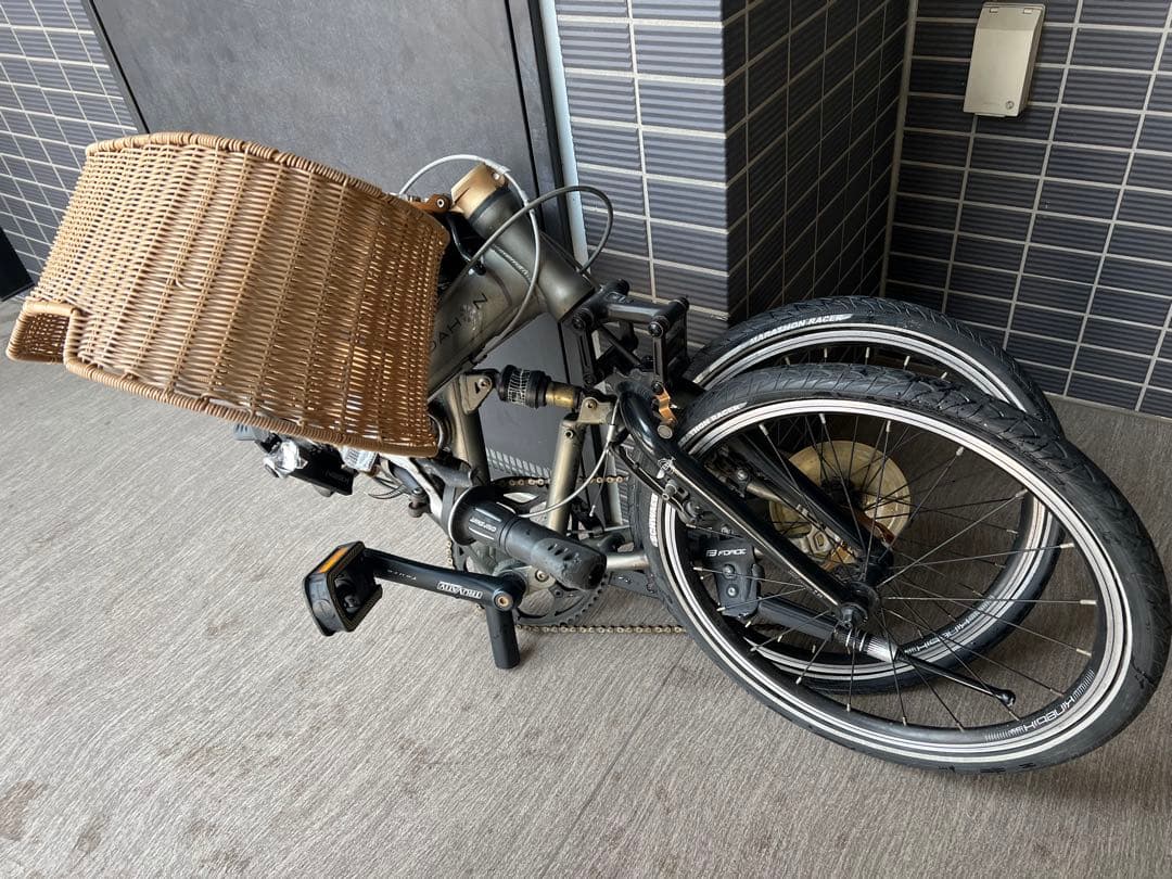 折りたたみ自転車 DAHON バスケット付き