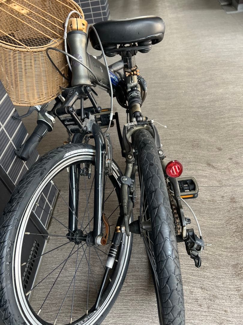 折りたたみ自転車 DAHON バスケット付き
