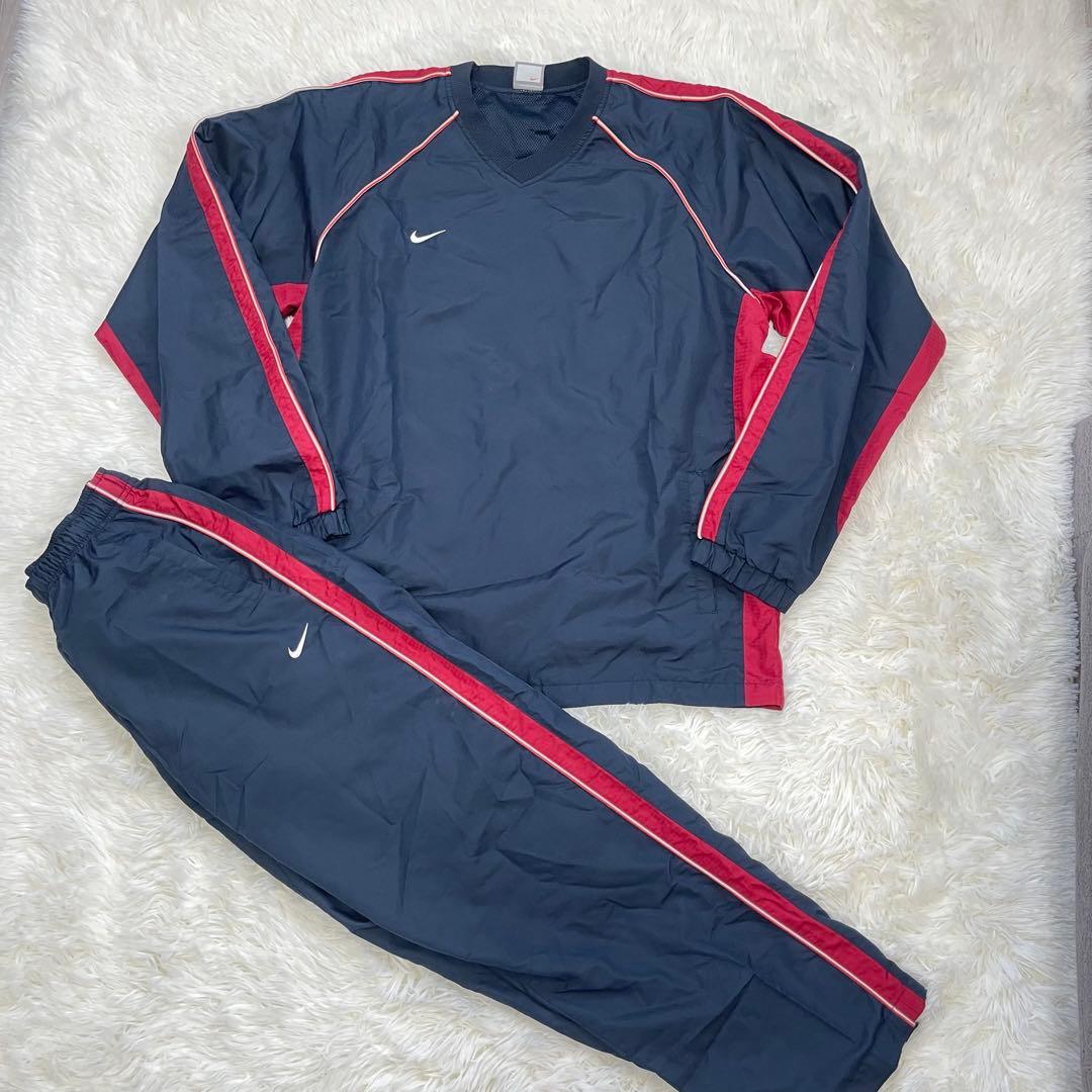 00s NIKE ナイキ ナイロンセットアップ 上下 ジャージ
