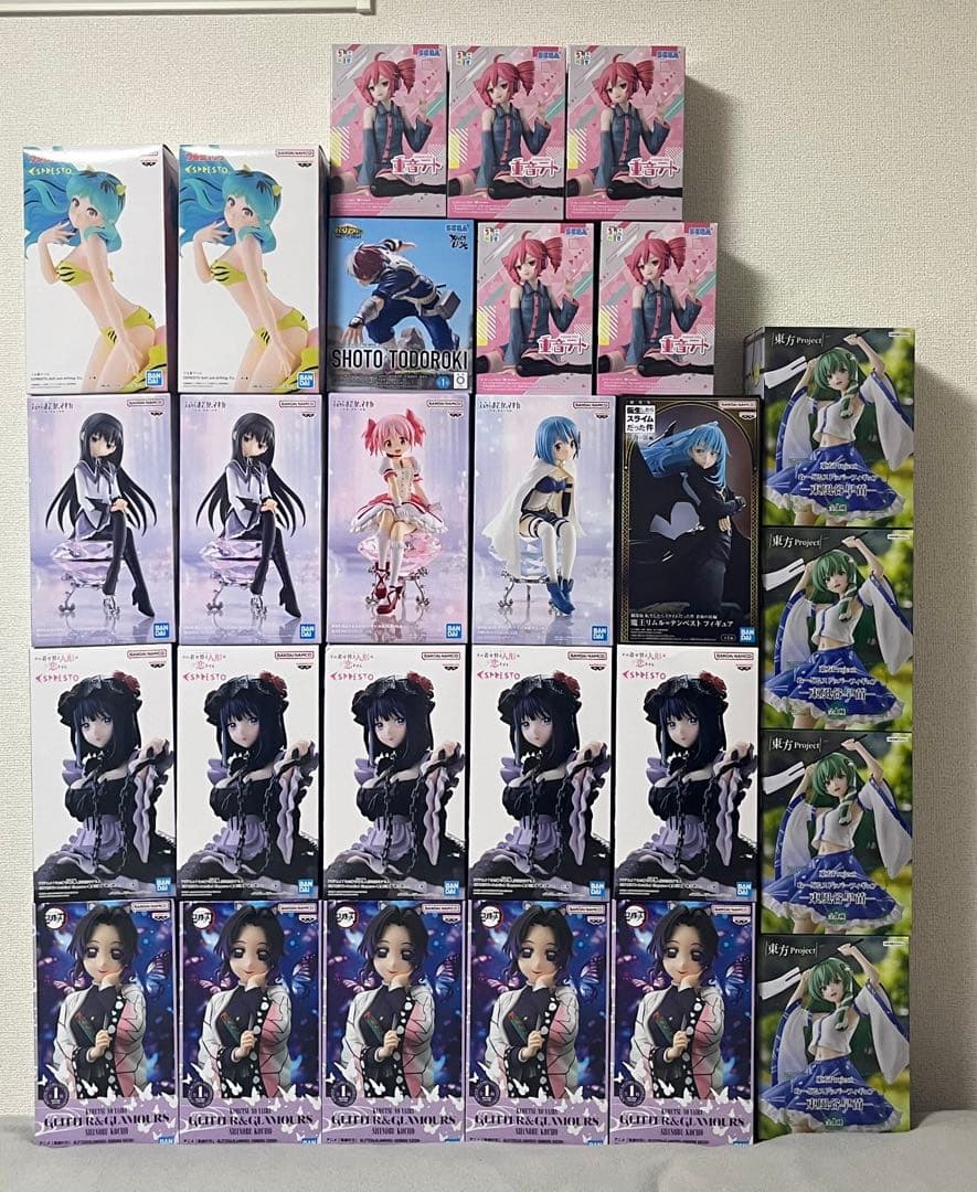 最新プライズ美少女フィギュアまとめ売り 着せ恋 鬼滅の刃
