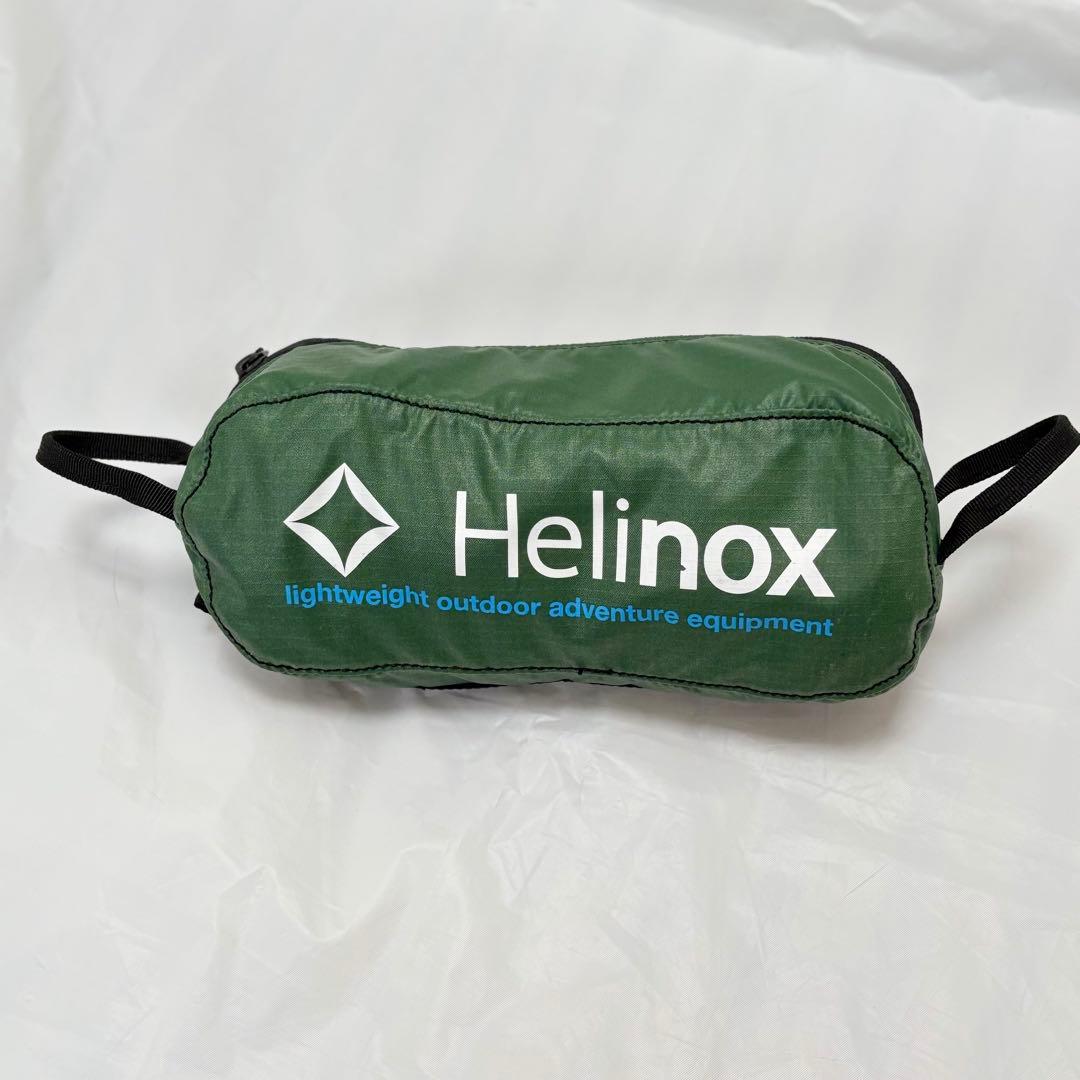 Helinox メッシュ アウトドアチェア グリーン　緑　ヘリノックス