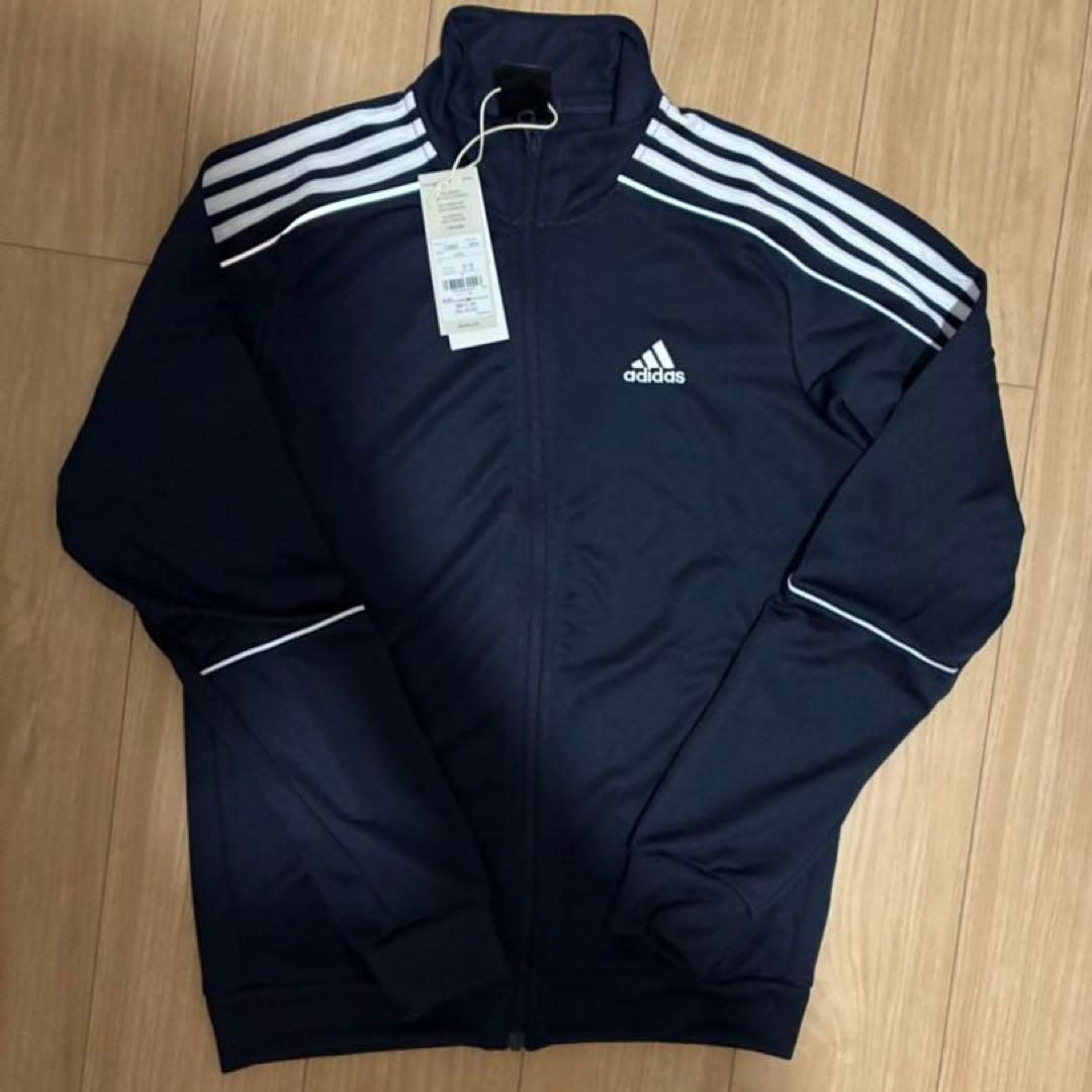 adidas ジャージ上下セット セットアップ Sサイズ ネイビー
