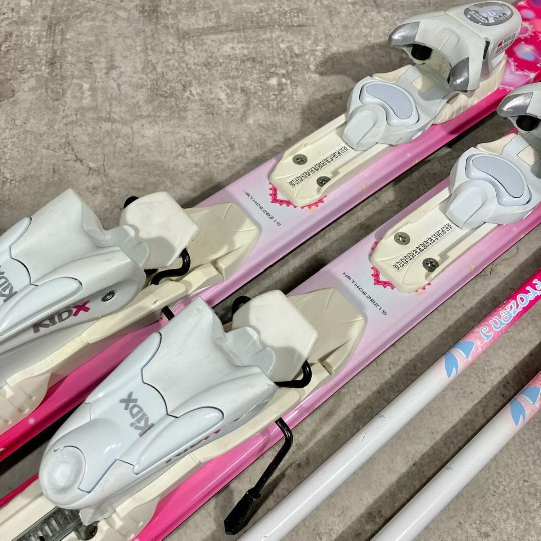 良品 HART Frozen J 116cm キッズ ジュニア スキー セット