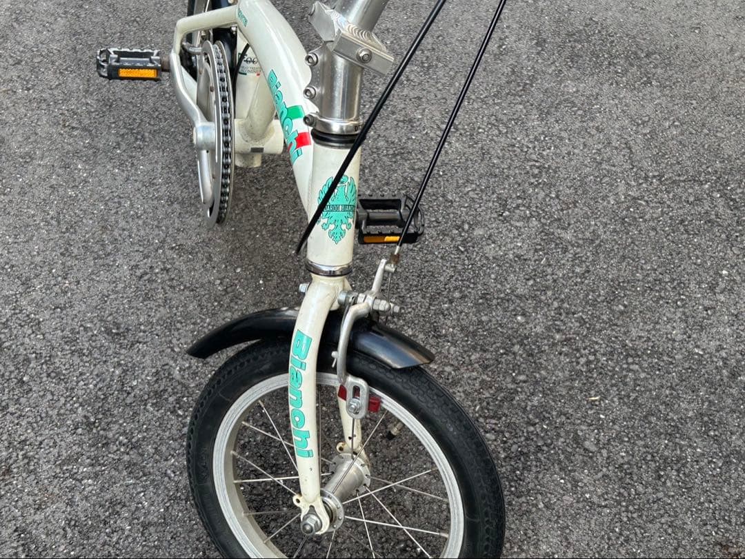 ビアンキ　折り畳み自転車　ノビータ　ミニベロ　14インチ