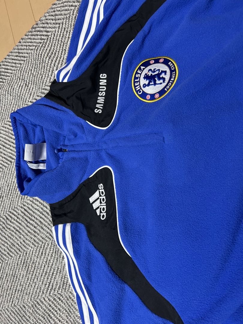 adidas チェルシー ハーフジップフリース　XLサイズ