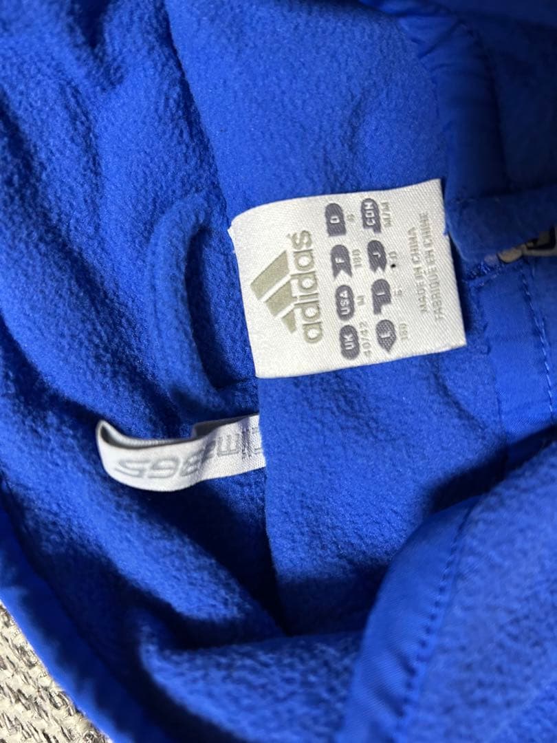 adidas チェルシー ハーフジップフリース　XLサイズ