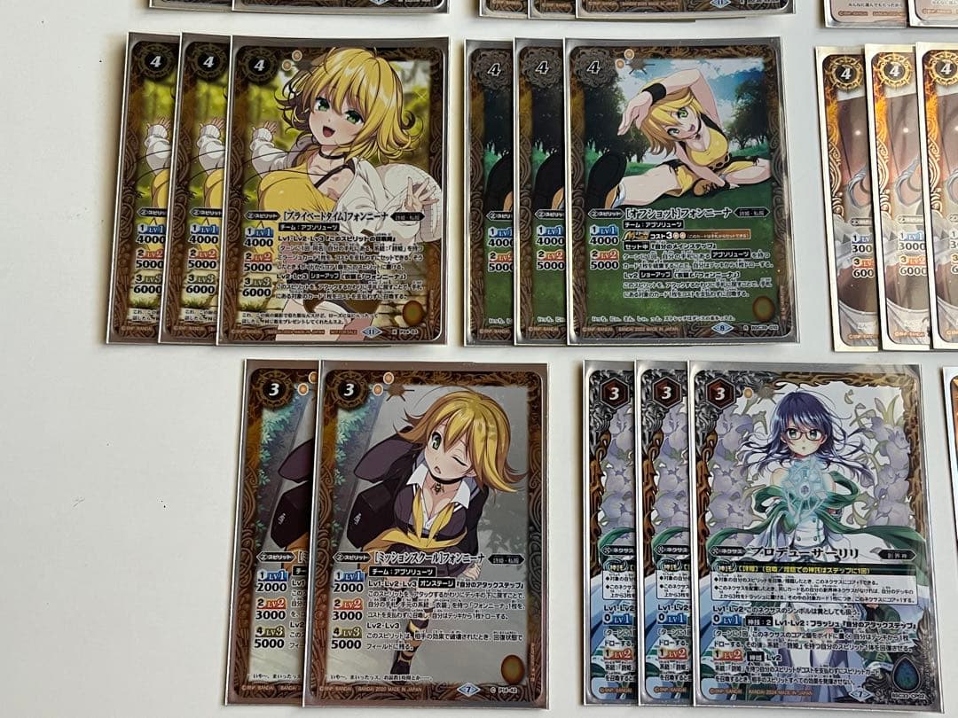 詩姫　フォンニーナ　デッキ　スリーブ付き