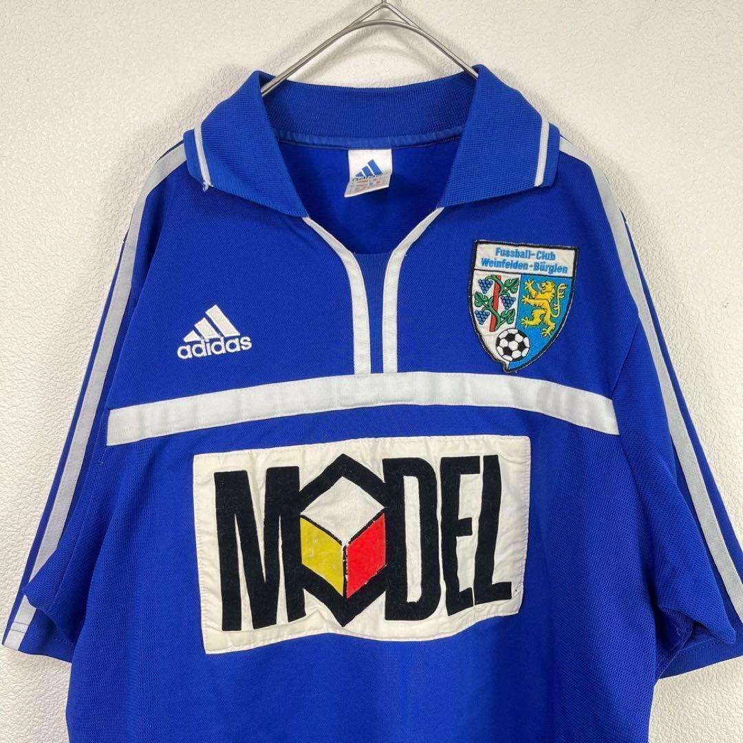 90s adidas アディダス ゲームシャツ ユニフォーム サッカー