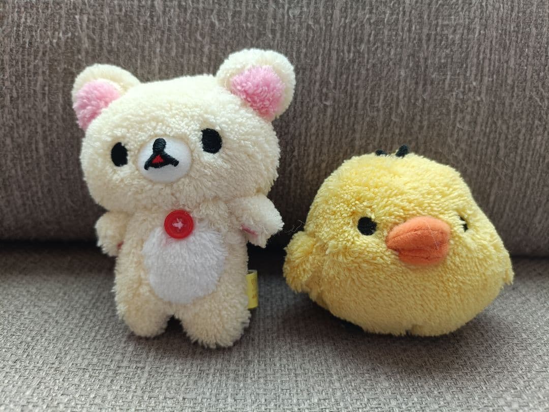 リラックマふわもこマスコットキーチェーン 4体セット