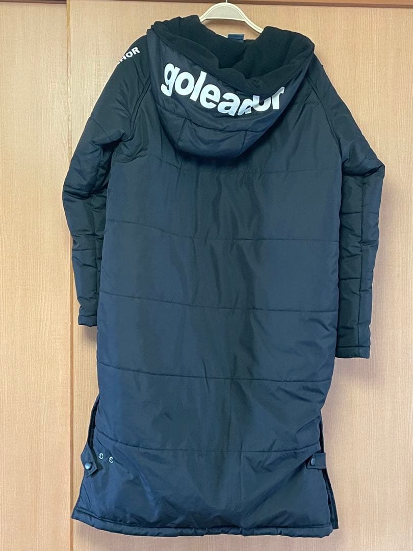 goleador ゴレアドール　ベンチコート ブラック Sサイズ