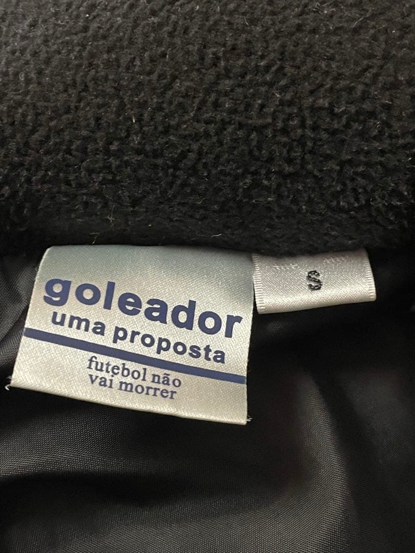 goleador ゴレアドール　ベンチコート ブラック Sサイズ