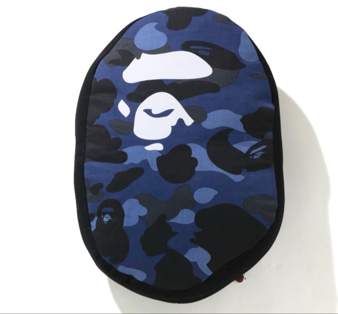 BAPE COLOR CAMO APE HEAD CUSHION クッション