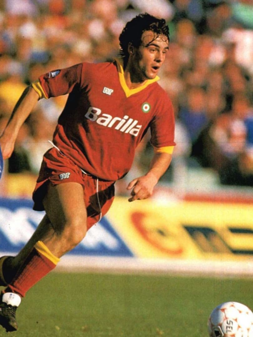 【レア】1987/88 AS Roma アウェイ ユニフォーム 中古美品