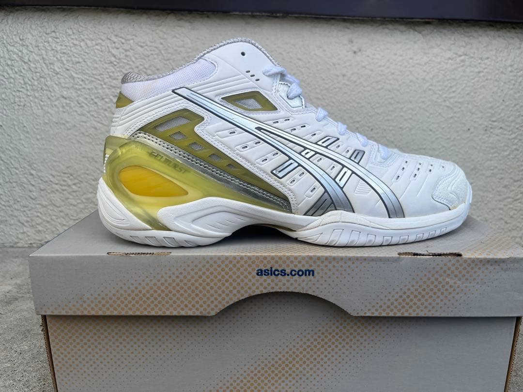 【新品未使用】 ASICS GELBURST 2 ホワイト/シルバー 29cm