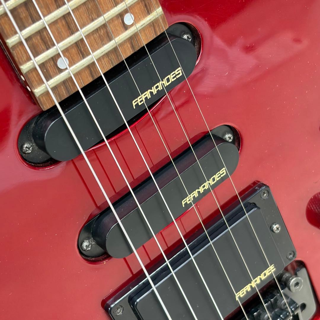Fernades フェルナンデス ビンテージ エレキギター FR-55 レッド