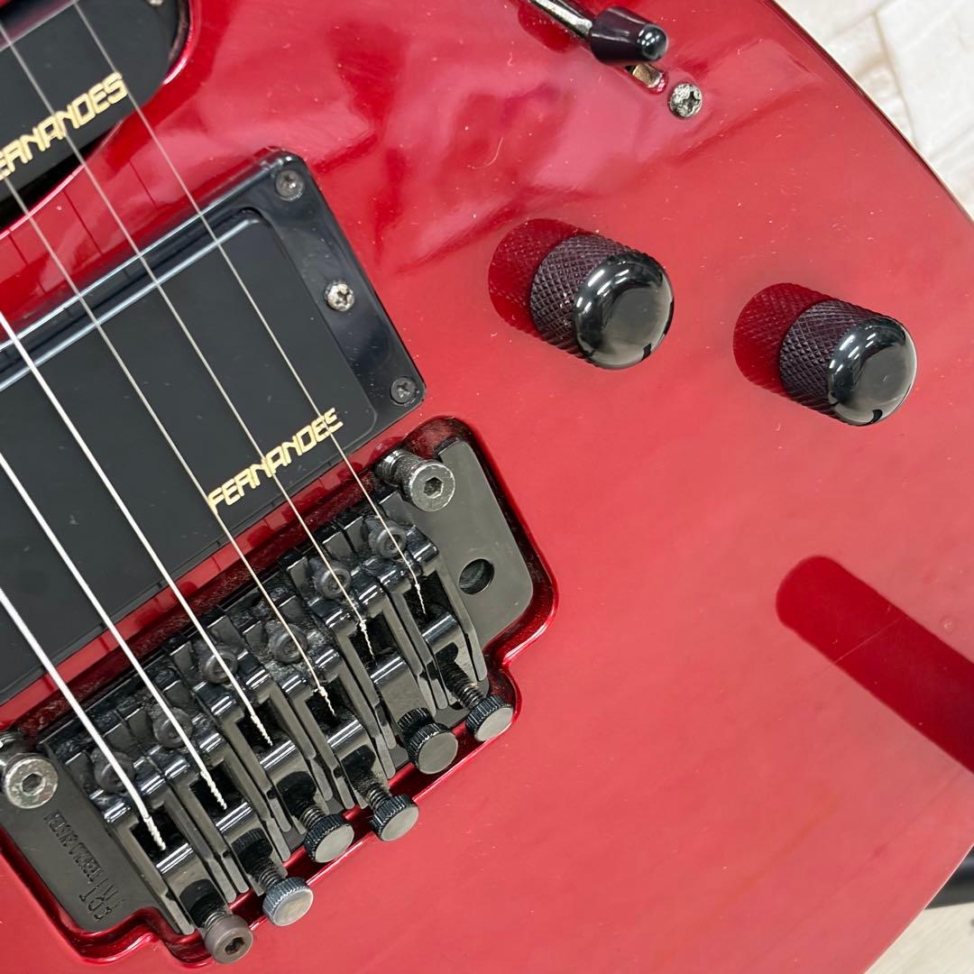 Fernades フェルナンデス ビンテージ エレキギター FR-55 レッド