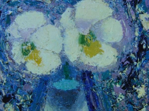 伊藤 廉、パンジー、超希少額装用画、新品額装付
