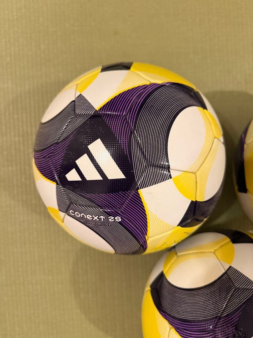 adidas conext25 competitionサッカーボール　3球セット
