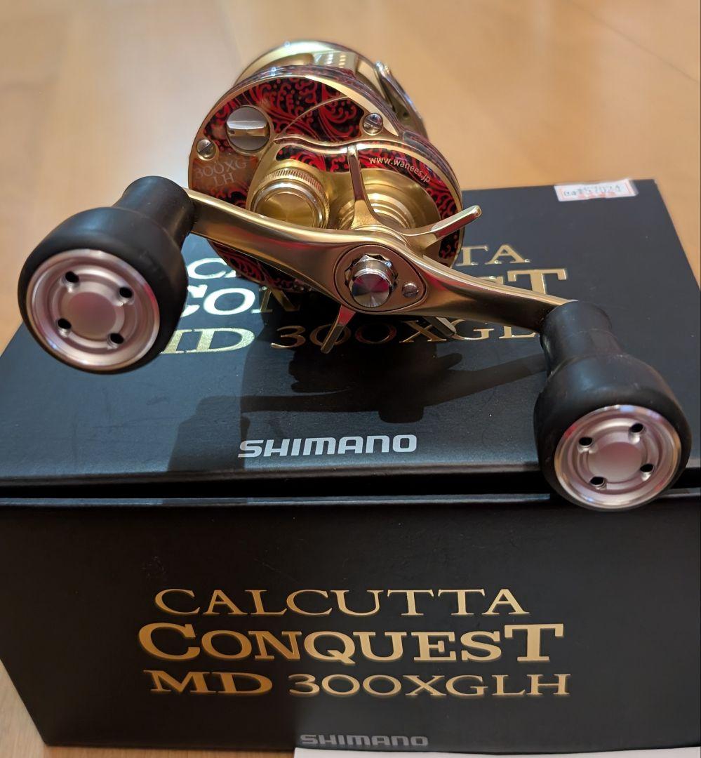 シマノ 23 カルカッタコンクエスト MD 300　XGLH 右ハンドル　美品