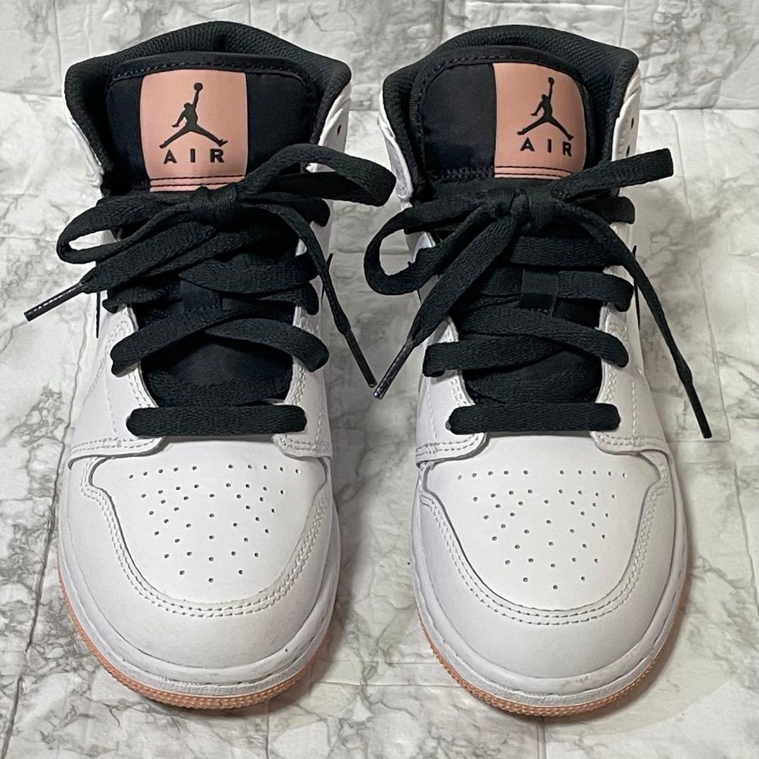 NIKE ナイキ AIR JORDAN1 MID(GS) スニーカー　22.5